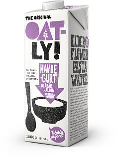 Oatly Havregurt Blåbär Hallon